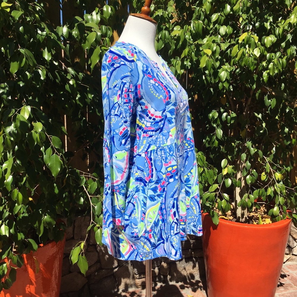 Lilly Pulitzer Lyndsea Tunic Size XS - Picture 2 of 4